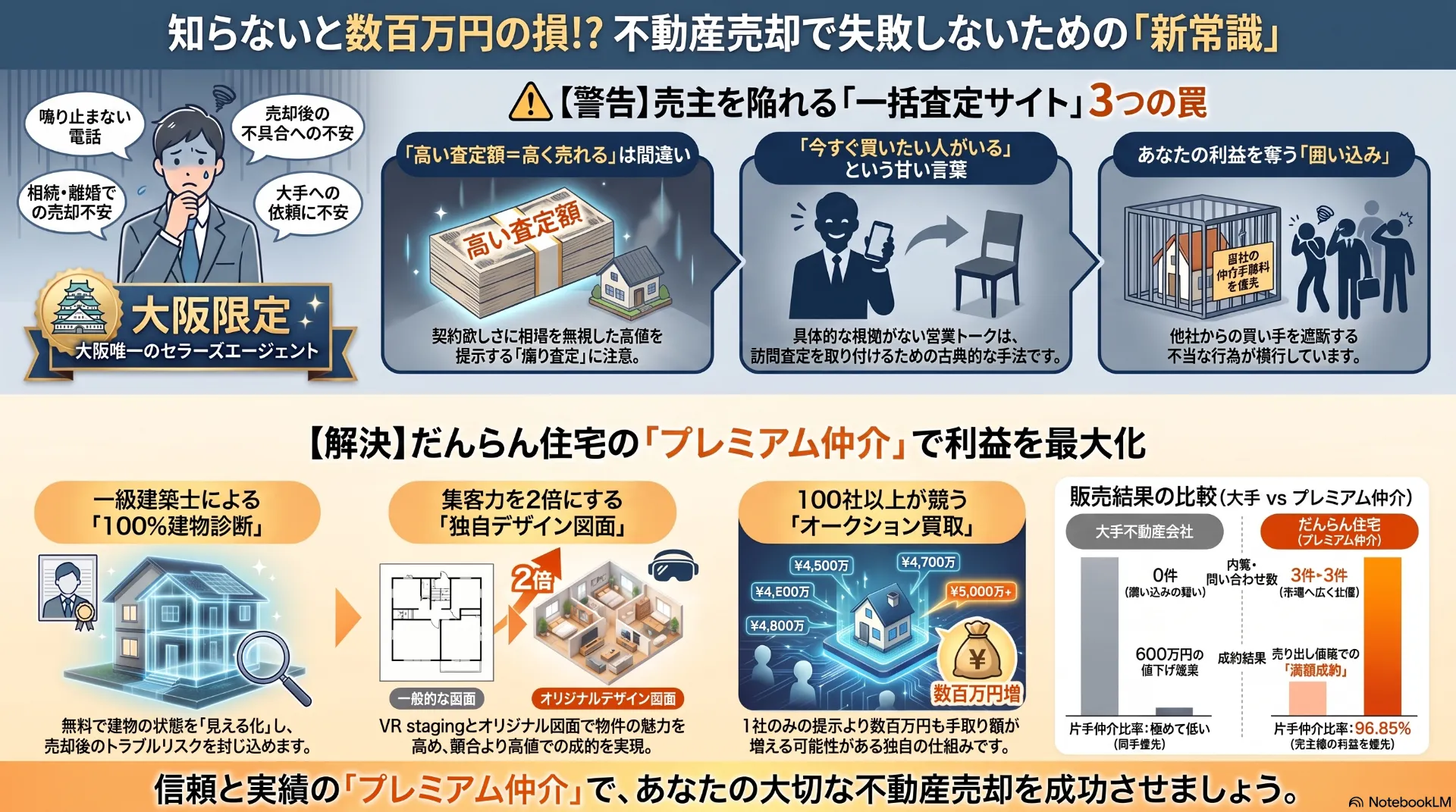 プレミアム不動産売却で大阪市天王寺区東上町エリアの不動産を本当に高く売却する方法ガイド